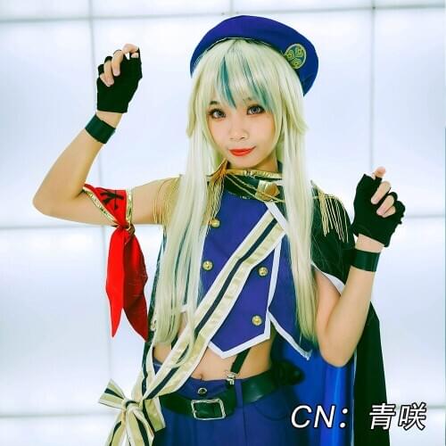 Anime Ichikara VTuber Inc YouTuber SuzukiHina Cosplay Costume Uniform Cloak Dresses Christmas Halloween Free shipping CG462