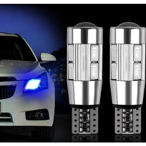 Car Led Width Lamp CANbus Lamp T10 5630 10 Lamp License Plate Lamp Interior Bulb Side Turn Signal Lamp Roof Lamp Boot Lamp