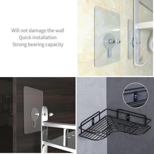 No punching Painting Photo Plastic Invisibl Nail Plastic Hanging Hanger Home Decor Wall Hooks Mount Picture Frame Seamless Nail