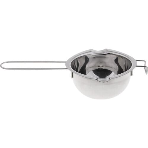 Long Handle Stainless Steel Candles Wax Melting Pot for DIY Wedding Candles Soap Making Supplies