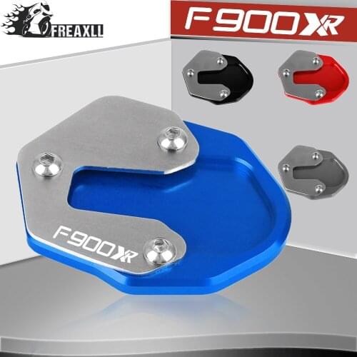 For BMW F900R F900XR 2019 2020 2021 Motorcycle Kickstand Side Foot Extension Bracket Pad Plate Support Expander Side Stand