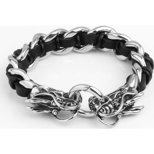 Titanium steel men 's bracelet zodiac leader alternative fashion trend men' s boutique bracelet
