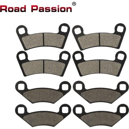 Road Passion Motorcycle Front & Rear Brake Pads for Polaris RZR570 RZR 570 EPS 12-19 RZR800 Ranger RZR 800 Razor RZR-S EPS EFI