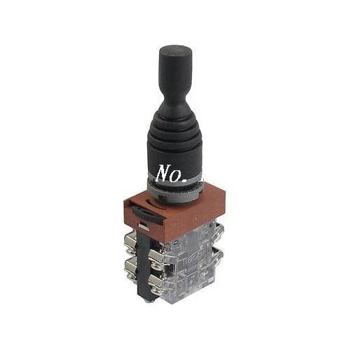 AC 600V 4Amp Four Normal Open Latching Four-way Joystick Switch