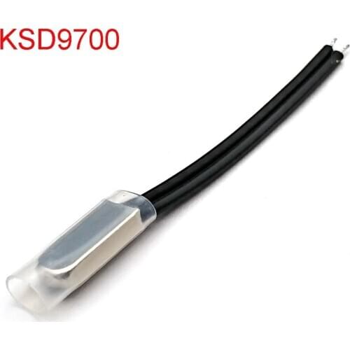 Thermostat 10C-240C KSD9700 250V 5A 40C 50C 60C 65C 70C Bimetal Disc Temperature Switch N/O Thermal Protector Degree Centigrade