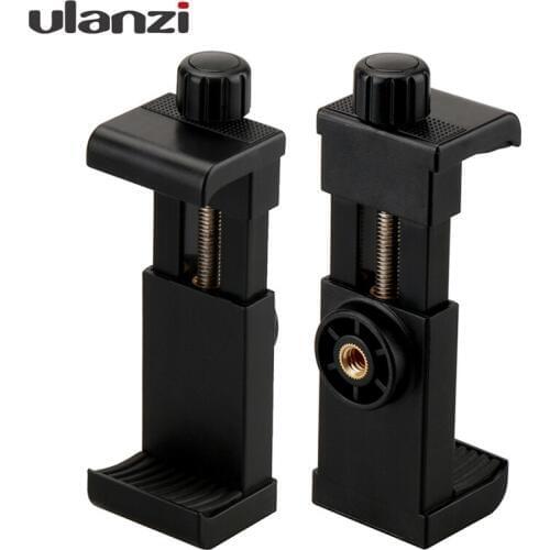 Ulanzi Phone Mount Tripod Adapter Universal Vertical Bracket SmartPhone Clip Holder for iPhone 7 Plus, 5 Huawei Xiaomi Samsung