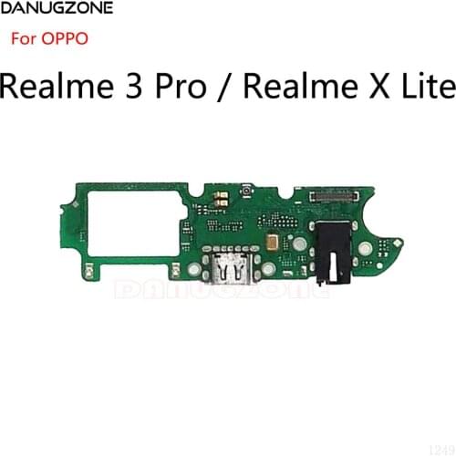 USB Charging Dock Port Socket Jack Connector Charge Board Flex Cable For OPPO Realme 3 5 Pro V3 V5 V11 A55 V15 X Lite Q Q2 Q2i