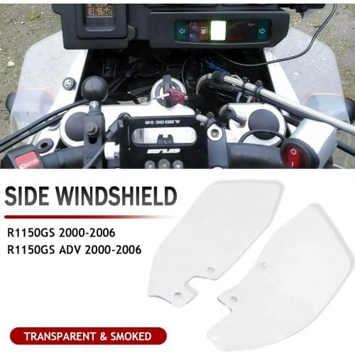 2000 - 2006 Side Windshield Windscreen Wind Deflector Motorcycle Accessories For BMW R1150GS R 1150 GS Adventure ADV