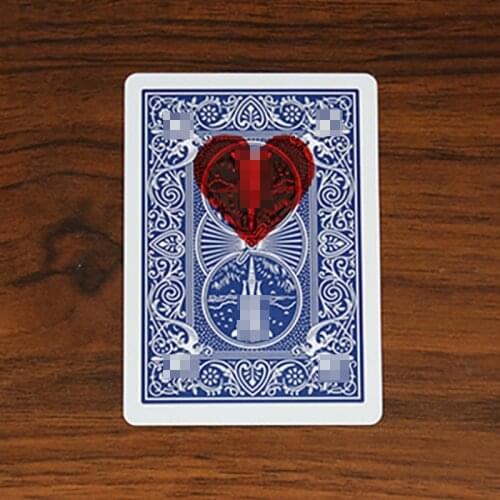 Smart Heart by J.C Magic Magic Tricks Heart Disappearing Card Change Magia Magician Close Up Street Illusions Gimmicks Poker