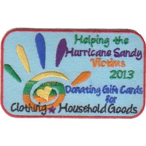 High Quality Embroidered Clothing Household Goods Patches Made by Twill with Merrow Border and PVC Backing MOQ50 Free shipping