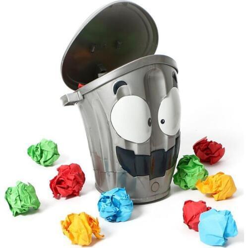 Funny Antistress Party Games Toys Trick Running Amazing Garbage Shocker Joke Gift Gadget Crazy Bucket Games Indoor juguetes