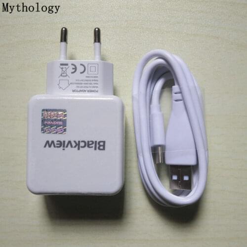 Power Adapter For Original Blackview BV9700 Pro BV9600 BV6800 BV9000 BV9800 P6000 Pro EU Travel Charger Plug USB Type C Cable