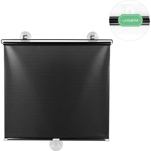 Free-Perforated Balcony Suction Cup Sunshade Blackout Curtain Temporary Blinds Portable Drape for Home Office Door Window