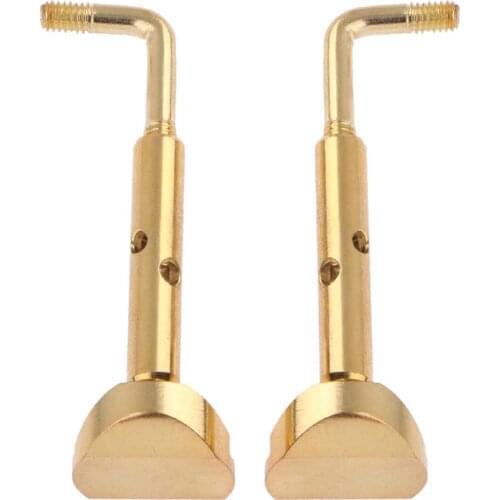 Chin Rest Clamp Chinrest Screws Violin Adjustable Musical Enjoyable Instrument Supplies for 3/4 4/4 Violin Parts