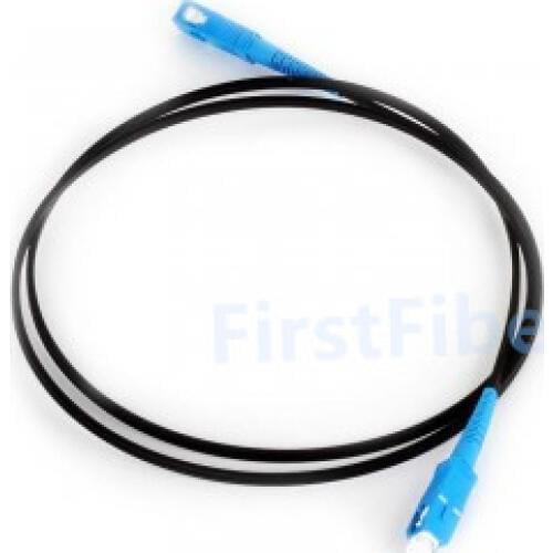 20m SC/UPC-SC/UPC SM Simplex FTTh Drop Cable Patch Cord, Butterfly Patch Cord, for Outdoor & Indoor Situation