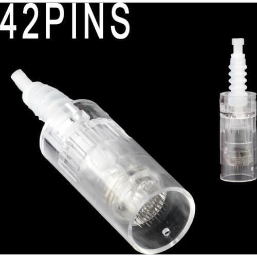 20PCS Electric Derma Pen Needles Bayonet 42pin MYM Cartridge For Auto Microneedle Derma Pen 42 pin Dr. Pen Needle Tip