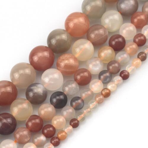 AAA quality mixed moonstone beads natural GEM stone beads DIY spacer beads for jewelry making strand 15" wholesale