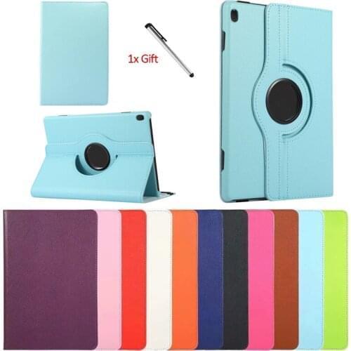 Tablet Cover For Lenovo Tab M10 Case 10.1" 360 Rotating Leather Stand Cover For Lenovo Tab M10 TB-X505X X505F X505L X605F X605L
