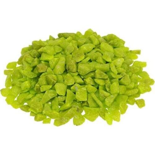 Decorative Aquarium Terrarium 1 Kg Colorful Stone Pebble Handcrafted Ornament Material Red Green Yellow