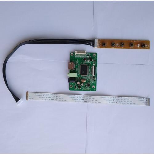 For 15.6" B156XTN04.4/5 1366X768 panel screen HDMI LCD LED EDP CABLE mini Controller board driver display