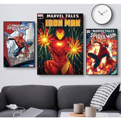 Marvel Hero 5D Diamond Painting Disney Diamond Embroidery Full Drill Diy Cross Stitch Kits Home Decor Mosaic for Boys' Room Gift