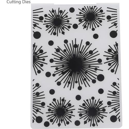 New Flower Lace Template Plastic Embossing Folders For Diy Scrapbooking Album Stamp Card Making Decorations