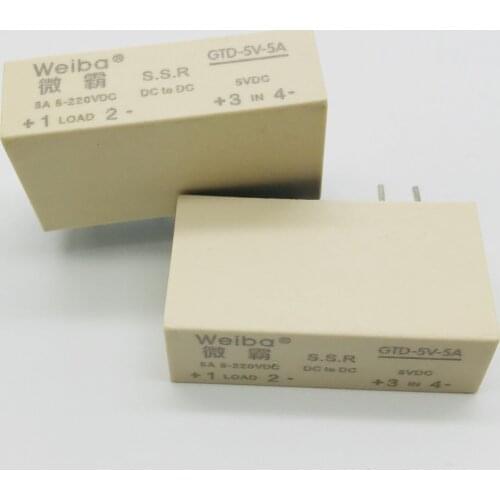Original GTD-5V/12V/24V-5A 5A5-220VDC relays