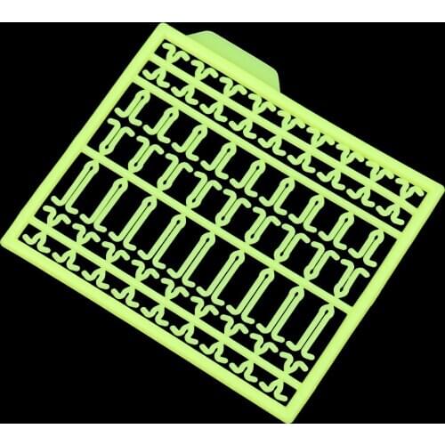 Plastic Boilie Stopper Fishing Tackle Plastic Elastic Bands Green