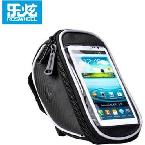 Roswheel Bicycle Bike Bag Suitable For 4.2/5.0/5.5 inch Touch Screen Smart Phone Cycling Frame Handbear Bag bike accessories