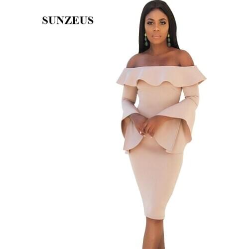 Женские платья с длинным рукавом Sunzeus China At AliExpress