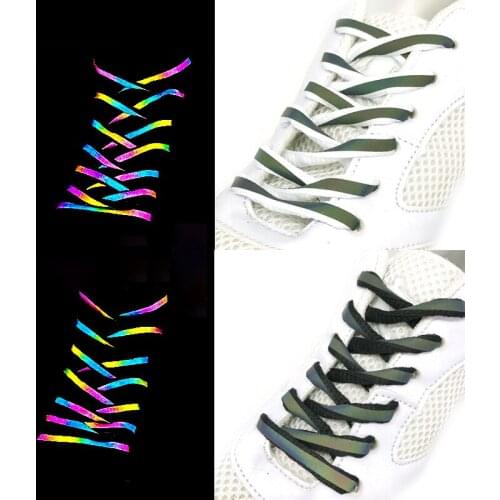 Reflective Cordones Reflectantes Lacet Round Shoe Laces Cordones Redondos Chaussures Lacets Sznurowadla Lacet Chaussure Lacet