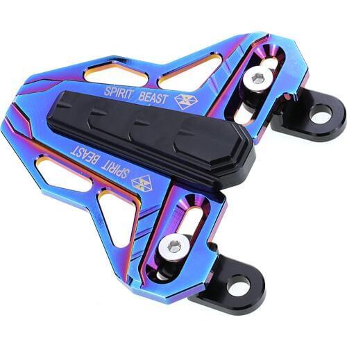 Spirit Beast Motorcycle Brake Caliper Cover Brake Pump Cover Universal For Radial Axial Caliper Honda Yamaha Kawasaki Suzuki