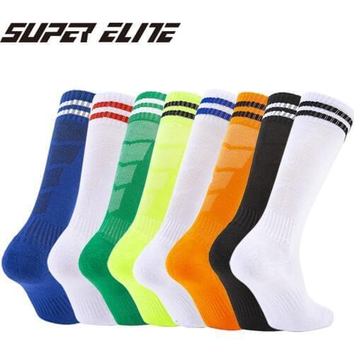 TaoBo SUPER ELITE Pro Soccer Sock Adult Kids Knee High Breathable Europe Football Club Sports Socks Training Long Stocking Sport
