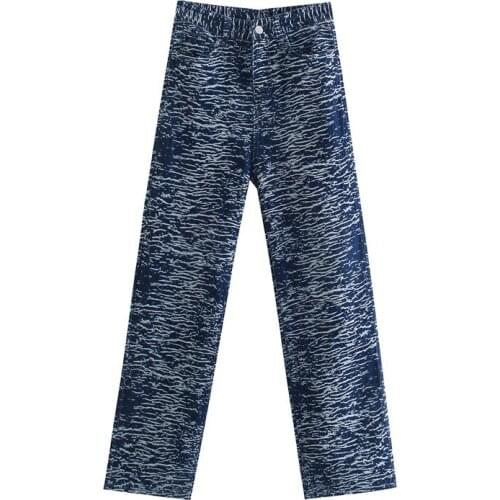 ZXQJ Womens High Jeans