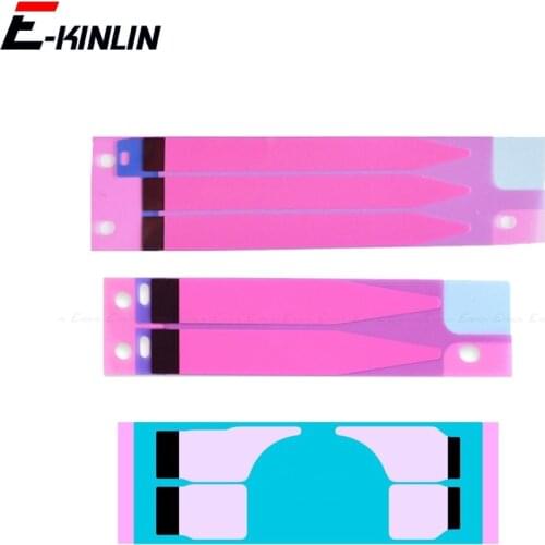 10pcs Battery Stickers For iPhone 5 5S SE 5C 6 6S 7 8 Plus X XS Max XR Battery Sticker Adhesive Pull Strip Tab Replacement Parts