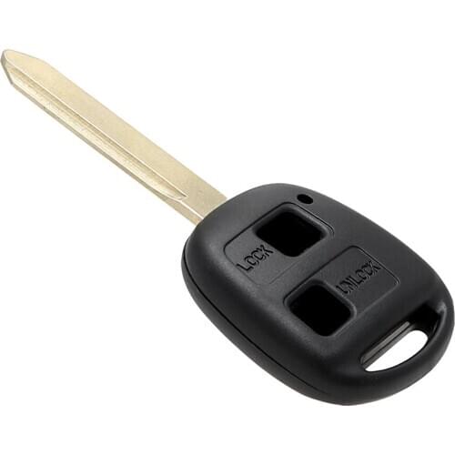 2 Buttons Replacement Key Cover for Toyota Avensis Corolla Car Key Remote Key Shell Case