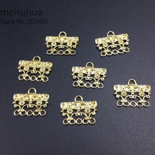 5pcs/lot16*19mm brass copper earring accessories for Jewelry DIY Components