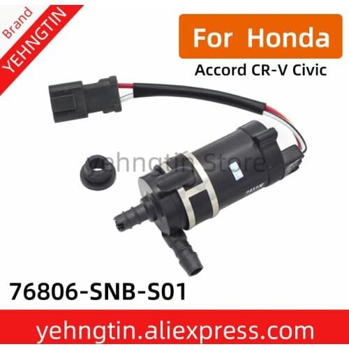 76806-SNB-S01 76806SNBS01 Headlamp Washer Pump Motor 76806-S5A-S01 UTD655252 Car Headlight Fits For Honda Civic Accord Acura RDX