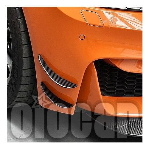 AC Style 4pcs Carbon Front Side Wings for BMW F80 M3 F82 F83 M4