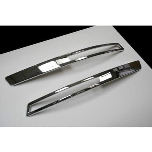 Car Styling Chrome Front Bumper Turn Signal Cover Plate For Volkswagen Passat B6 2pcs