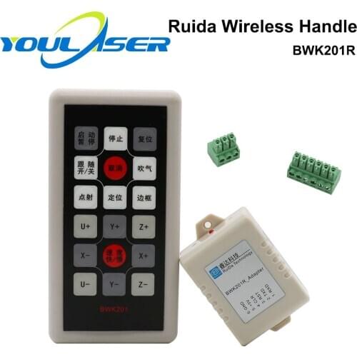 Ruida Wireless Operating Handle BWK201R for RDC6442G RDC6442S Co2 Laser Controller