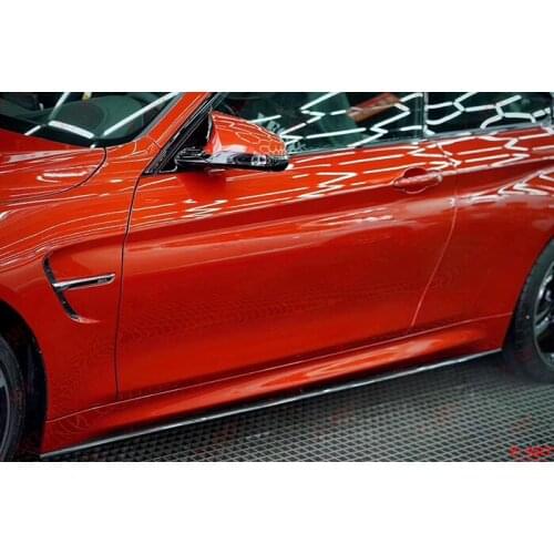 2013-2019 Z-ART carbon fiber side skirts for M3 carbon fiber side spoiler for M4 carbon fiber side lip for F80 F82 F83