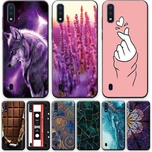 For Samsung M01 Core Case Cover for Samsung Galaxy M01 Silicone Phone Case For Samsung M01 Core Soft TPU Cute Back Cover Bumper