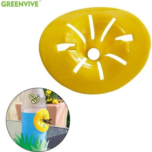 50pcs Home Garden Trap Bee Hornets Catcher Wasp Insects Funnel Killer Reusable New Plastic bottle wasp traps