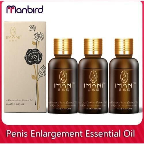 Manbird Men Penis Enlargement Oil Increase Growth Big Dick Longer Stronger Bigger Lasting Erection Essential Oil Sex Products
