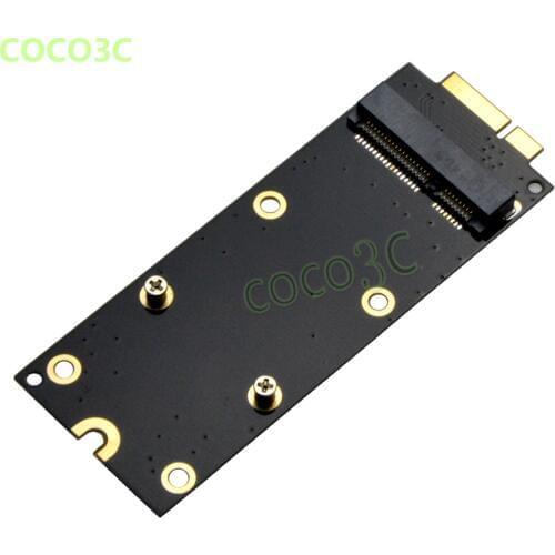 MSATA SSD to for 2012 Macbook Pro Retina A1425 A1398 mini sata slot to 7+17 pin Converter A1398 MC975 MC976 ME662 ME664 ME665