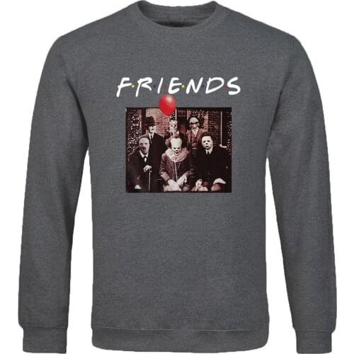 Men Clown Friends Sweatshirt 2020 New spring autumn tracksuits crew neck Hip Hop Fashion Funny Print Sportswear Streetwear tops