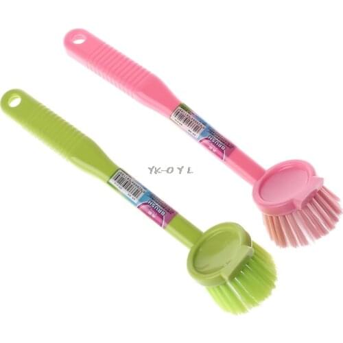 New Hot Selling Washing Dishes Brush Long-handled Washing Dishes Brush Pot Can Cleaning Kitchen Tools