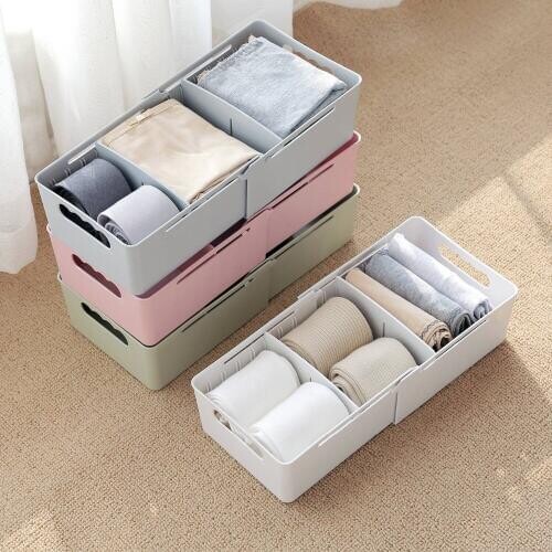 OTHERHOUSE Underwear Bra Organizer Drawer Closet Organizer Extendible Storage Box Case Scarfs Ties Socks Organizers Household