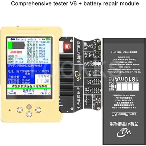 V11 V6 Board For iPhone 7-11 Pro Max LCD Photosentive Screen/Original Color/Vibration Repair Battery EarPhone Data Repair